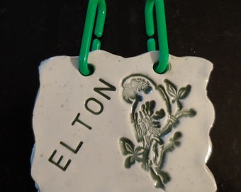 Personalized Conure Cage Name Plate, Tags or Ornaments