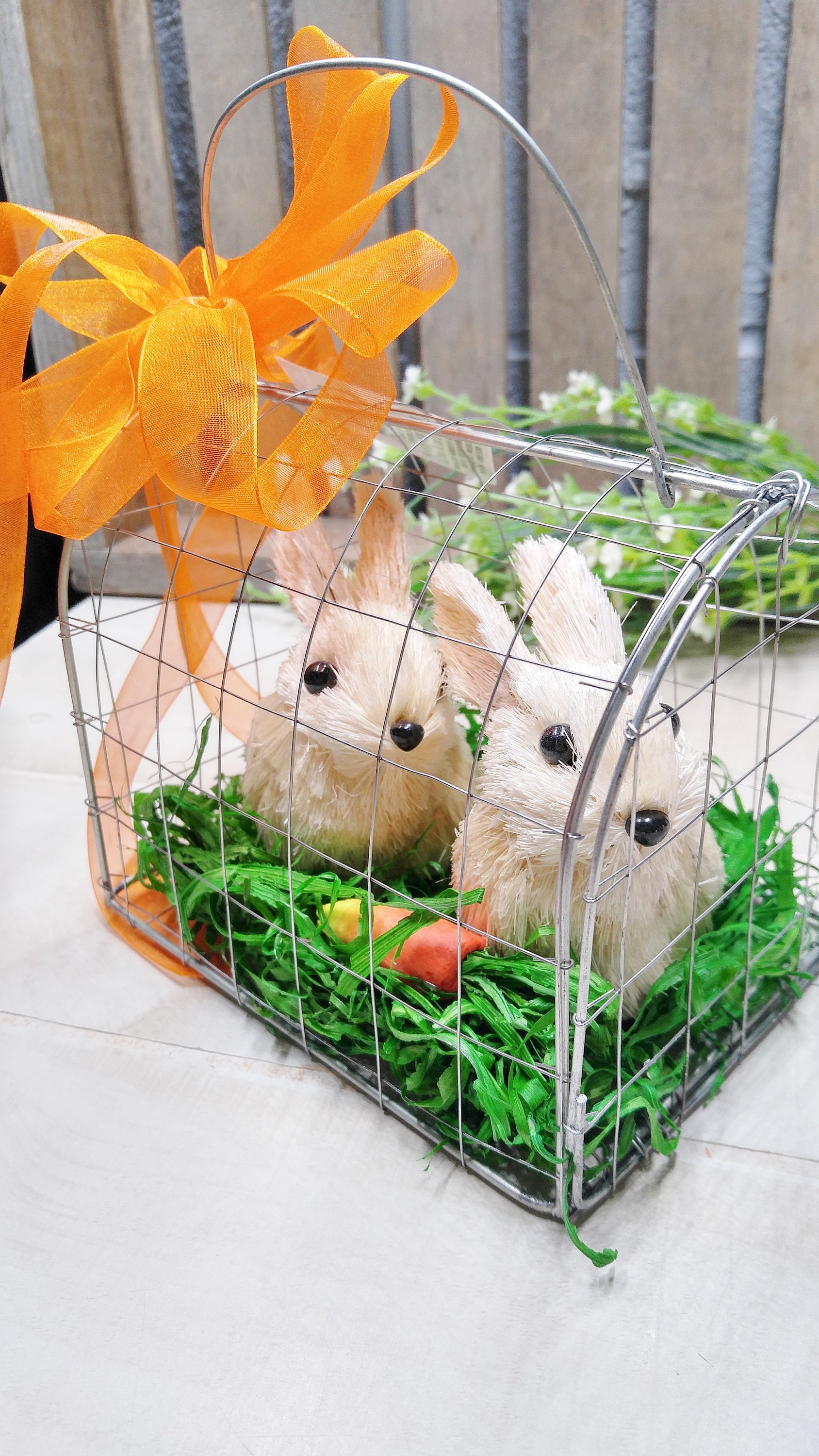 rabbit cage decorations