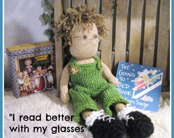 Ollie Doll and Clothes Amigurumi  Pattern Knitted