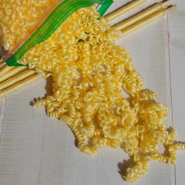 Yellow Hair Doll - Etsy