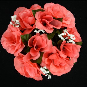 Coral Rose Candle Ring Color samples may appear different on different monitors.