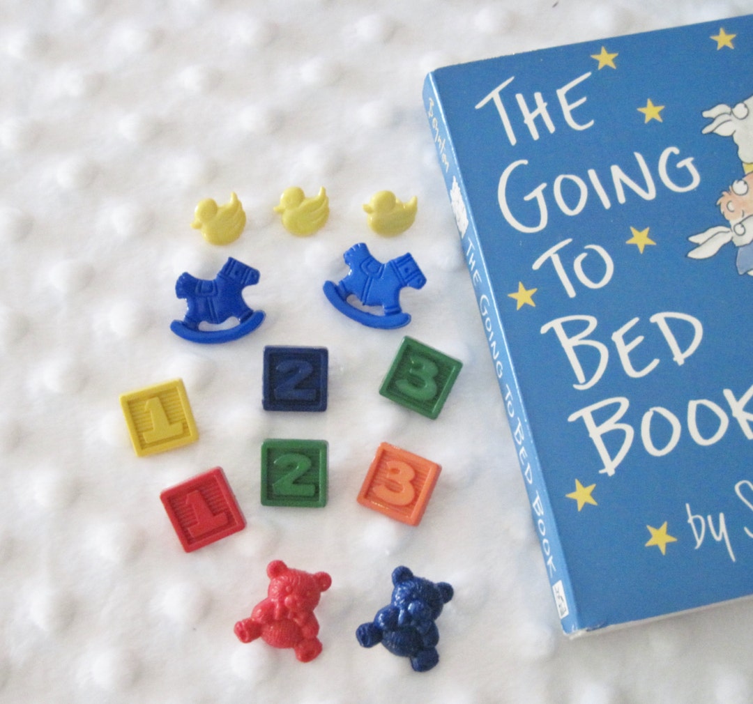 Baby Toys Buttons 12 to a Set Etsy