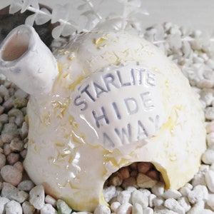 Aquarium Hideaway Ready to Ship Aquarium Decor, Tank Decor, Cichilid Cave, Aquarium House,  Hand-formed