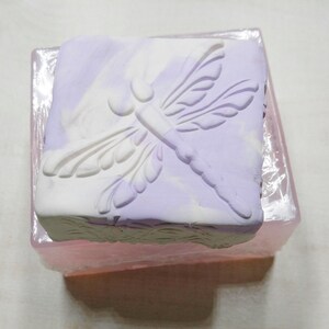 Dragonfly Clear Transparent View Silicone Mold for Soap, Candles, Chocolate,   etc.