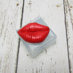 Lips One Piece Soft Clear Transparent View Silicone Mold for Cake Decorating, Crafts, Fondant, Sugar Art, Soap, etc. image 5