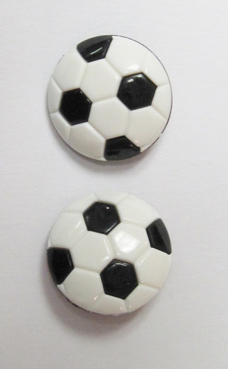 Soccer Ball Buttons - Etsy