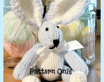 Bunny Itty Bitty Bunny 8 Inch Doll   Pattern   Knitted