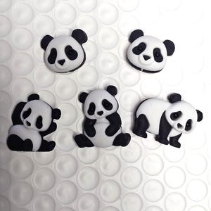Panda Pile Buttons Set of 5, Jesse James Dress it Up