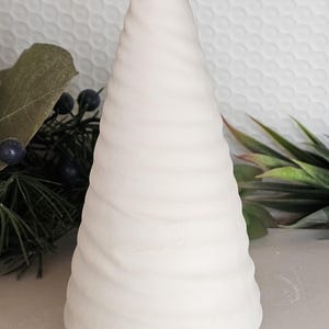 Ready to Paint Large Spiral Tree - Stoneware Bisque Ready to Paint - DIY Project - 6.25 inches H x        3. 0.125 inches Dia.