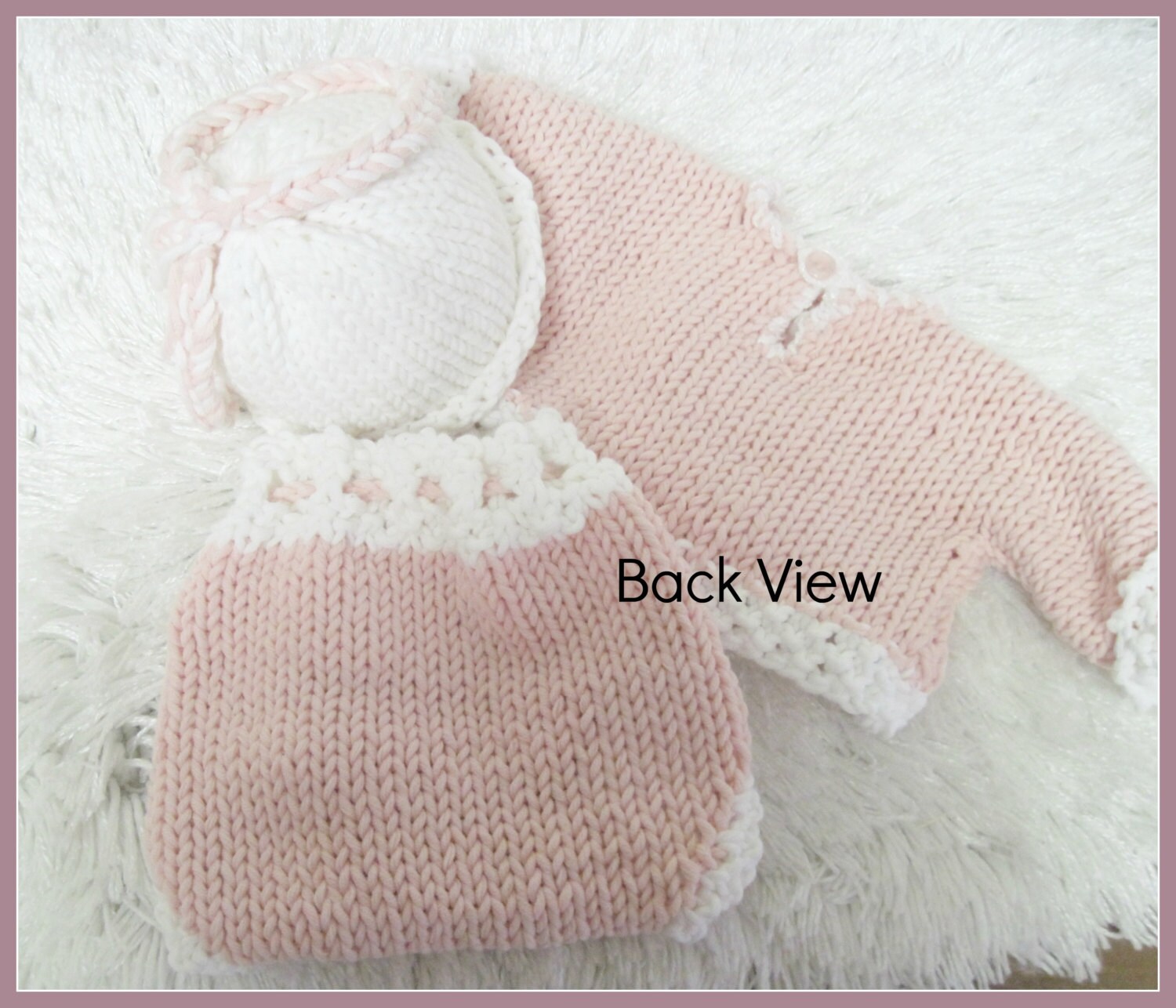 Babyhug Full Sleeves Pullover Sweater Bunny Print - Pink