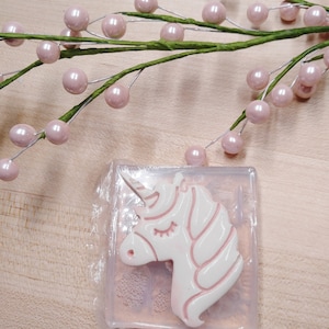 Unicorn Clear Transparent View Silicone Mold for Soap Fondant Chocolate etc.