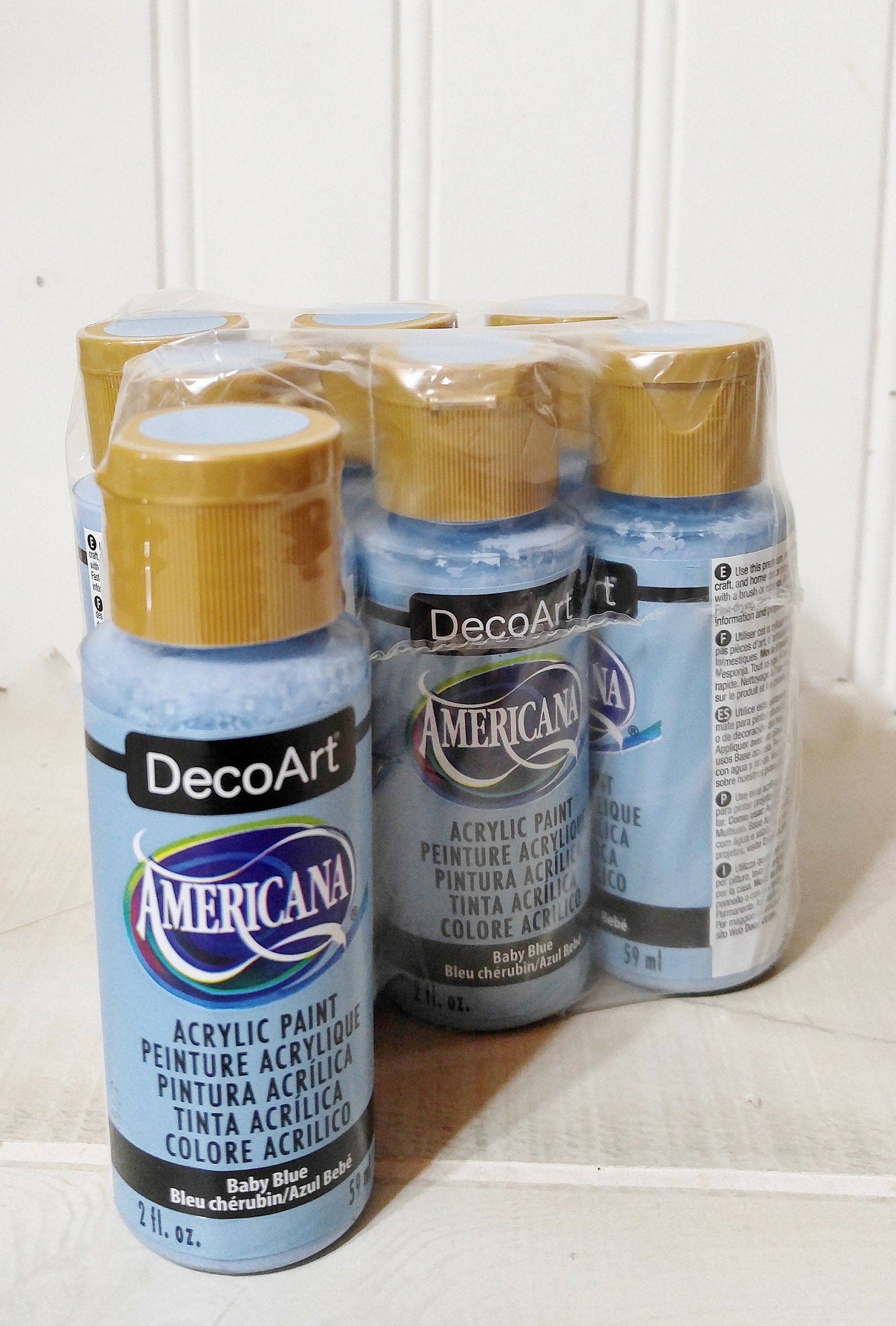 Two 2 Decoart Americana Acrylic Craft Paint in 2 Oz Bottles. Ideal for  Miniature Projects. Save on Two Bottles in Popular Color Choices. 