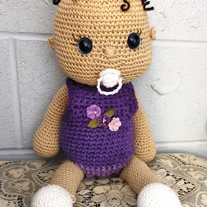 Binky's Romper, a Crochet Pattern to fit the Binky Baby Doll