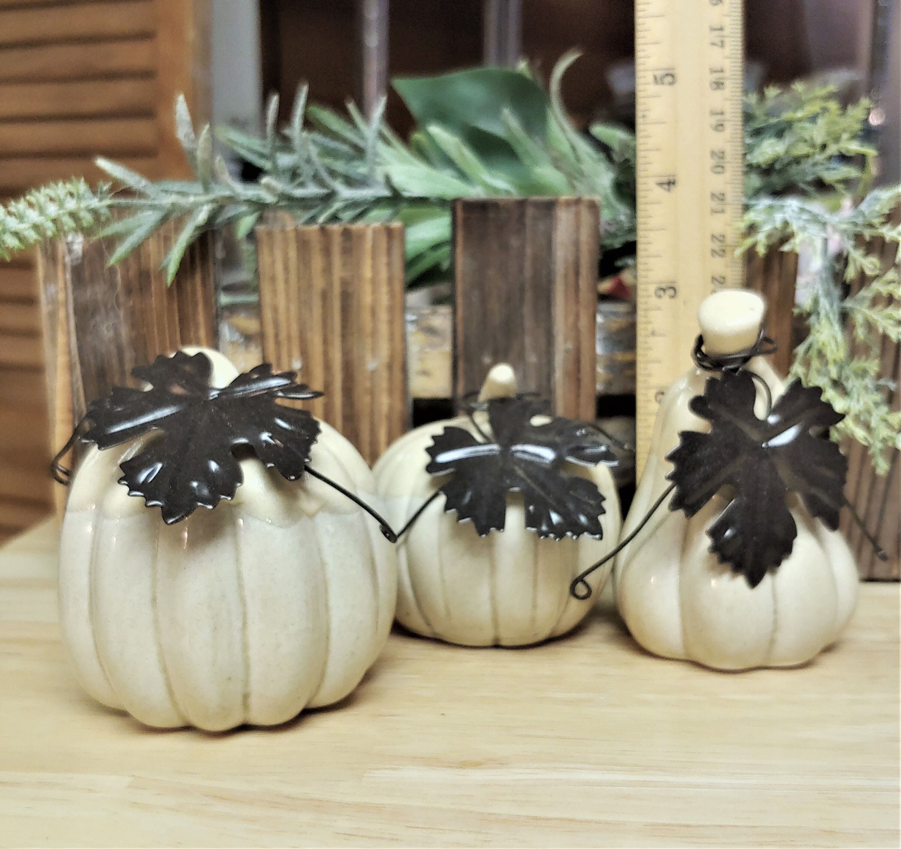 BABY THREE 正月2個セット Set of Three Little Pumpkins 2-3 inches - Etsy 日本