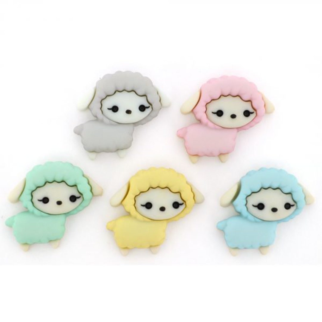 Little Lamb Button on Set main image 1