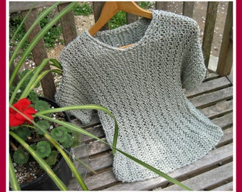 トップス Bamboo Basket Pattern Knitted Top il_fullxfull.447810641_qk0a.jpg