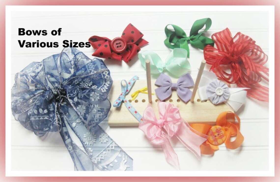 Bow Maker From 1/2 Inch to 8 Inch Bows Handmade Supply Etsy