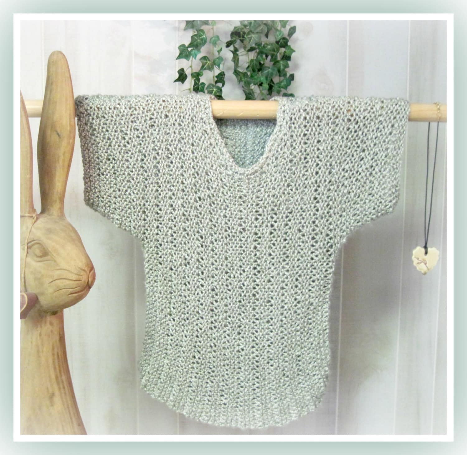 トップス Bamboo Basket Pattern Knitted Top il_fullxfull.447810641_qk0a.jpg