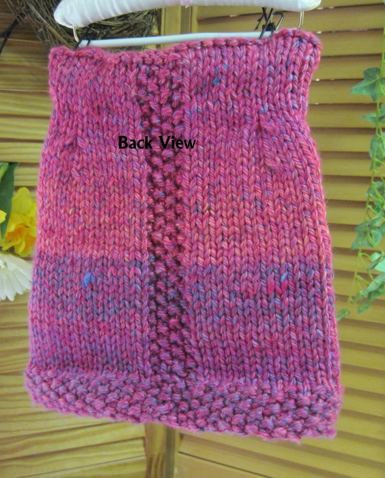 Tween to Teen Skirt Knitting Pattern From Ages 7 to Teen Sizes Etsy