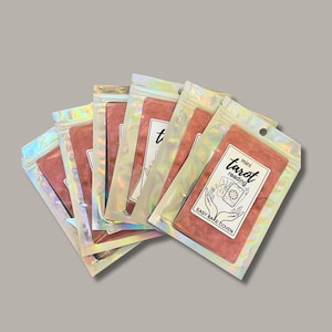 Mini Tarot & Oracle Reading Set – Intuitive Draw with Charm and Message