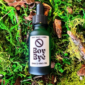 Boy Bye Banishing Ritual Oil – Release & Protect | Cord Cutting + Boundaries | Anointing Oil for Spellwork and Energy Clearing