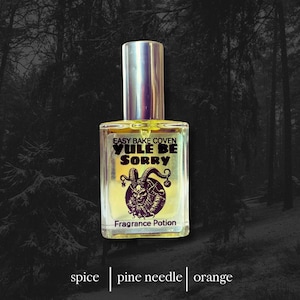 Yule Be Sorry – gekruid vakantieparfum | Monsterspray, rollerballolie of 15 ml parfumspray