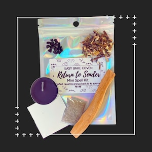 Return to Sender | Mini Spell Kit for Reversing Negativity and Protection