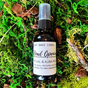Road Opening Intention Spray | Smudge Spray for New Opportunities & Removing Obstacles