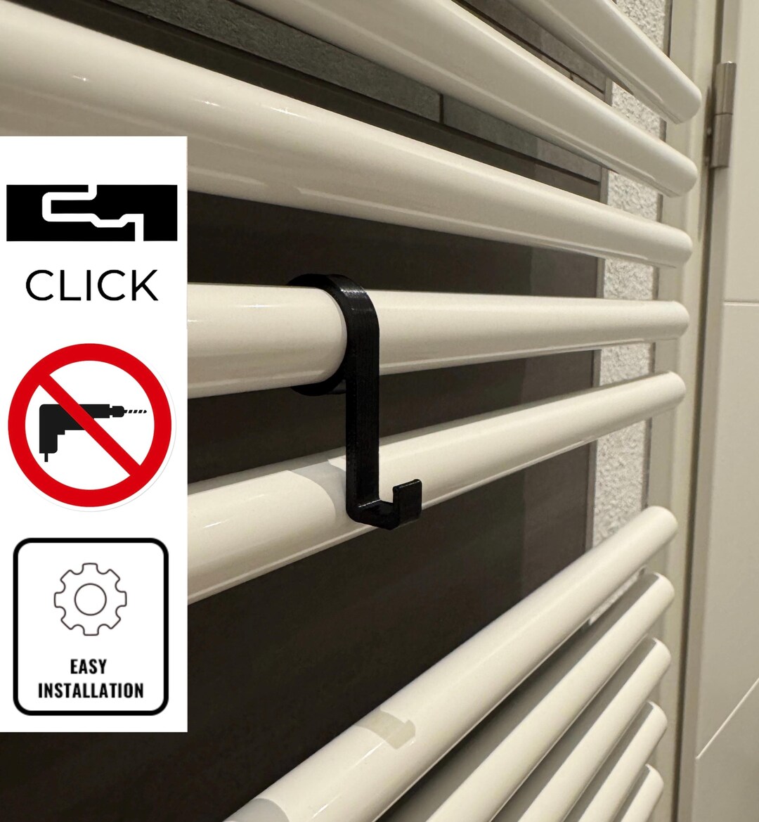 Towel Hooks for Bathroom Radiators - Towel Radiators - Radiators ...