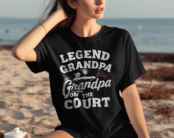 Maglietta da tennis Legend Grandpa, regalo per il nonno