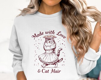 Cat and Cookie T-Shirt: Funny Kitten Lover Sweatshirt Hoodie