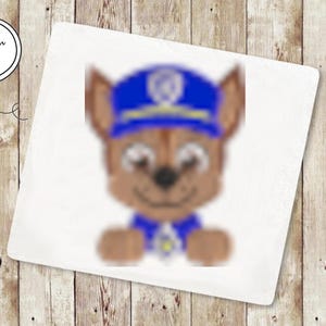 Police Dog Applique, Instant Download