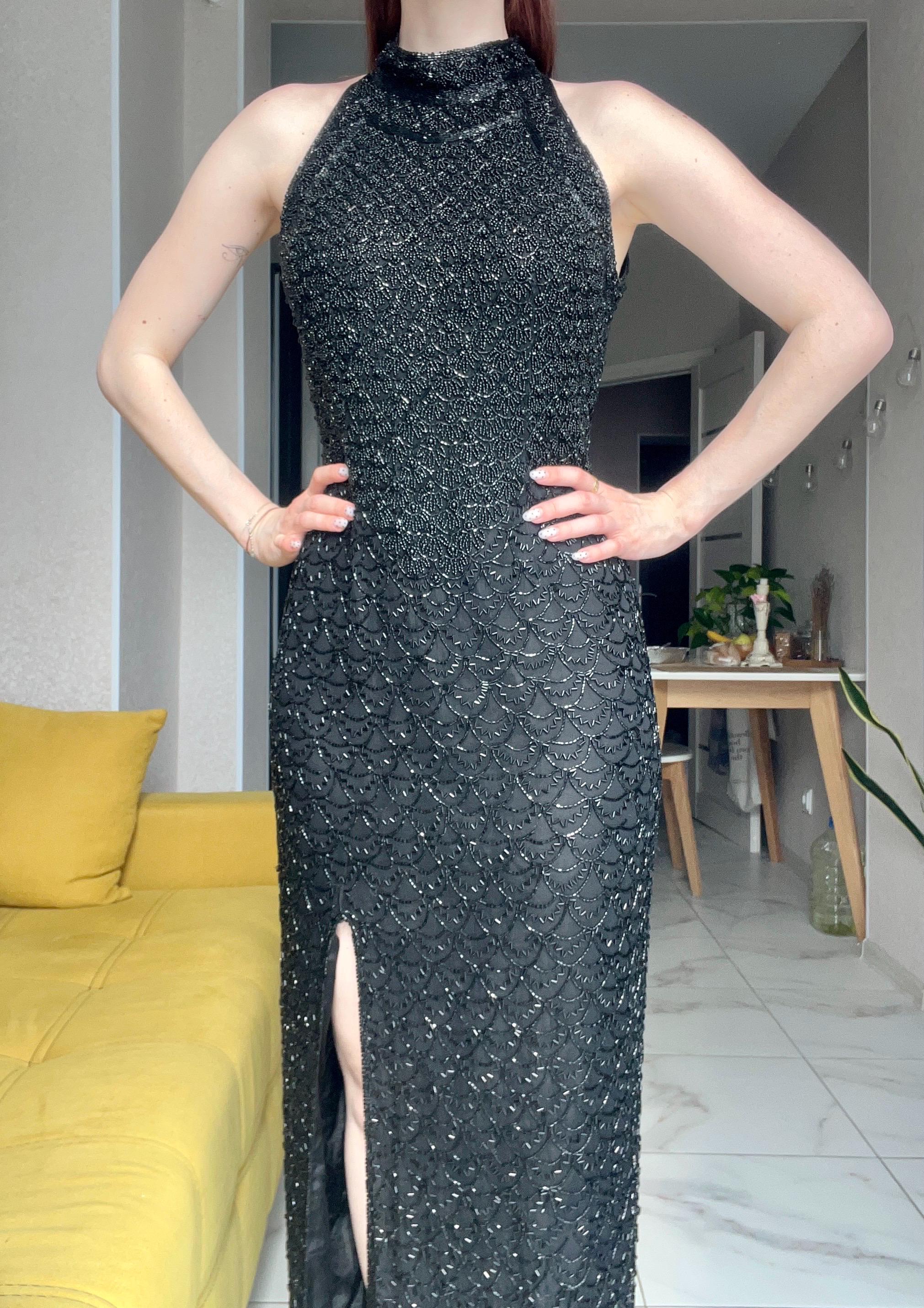 Black Tie Gown Vintage - Etsy