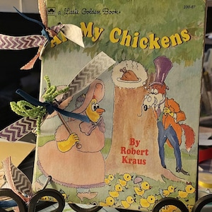 Upcycled Little Golden Book Junk Journals