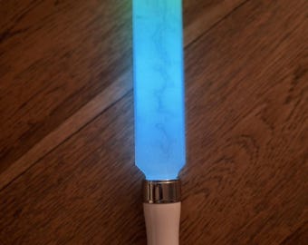 Luminous Bloom LED Dagger: 15-Color Glow Prop, Cosplay Accessory