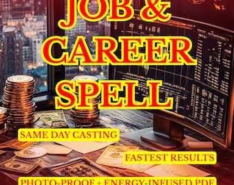 Job, Career & Money Manifestation Spell, Success Energy Ritual for Job Opportunities, Promotion, Abundance Energy Infused PDF