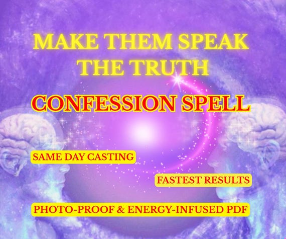 Confession Spell, Reveal Feelings Spell, Make Them Speak the Truth and Reveal Hidden Feelings, Make Them Confess, Emotional Honesty Spell