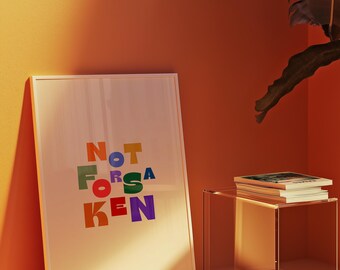 Arte de parede cristã da moda | Download digital | Pôster cristão da moda