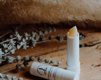 Burro cacao lavanda naturale 4.5ml - Balsamo labbra artigianale italiano con cera d'api