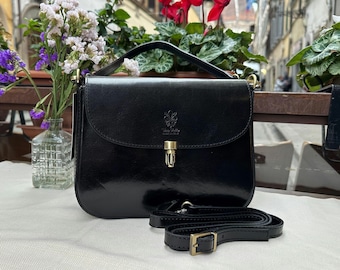 Ivan Troy Sama Black Women\'s Italian Leather Shoulder Bag Outdoor Backpack Ivan Troy Yama Black Women main image 4