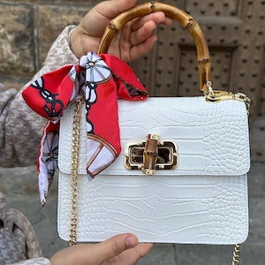Italian Hand and crossbody bag, Italian leather elegant handbag for women Made in Italy Florence