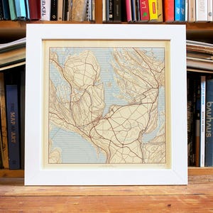Les baisers - Carte du Tendre n.39