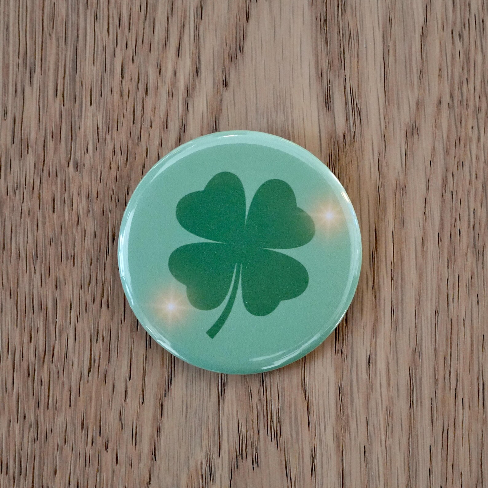 Clover Button - Etsy
