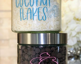 Customized Glass Jar