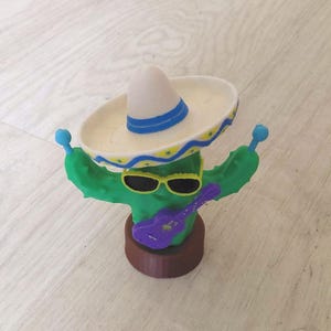 3D-tryckt kaktusbilluftfräschare