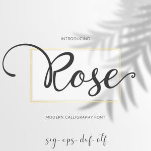 Fonte de casamento com caudas Fonte de caligrafia Otf Fonte cursiva Caligrafia SVG Fonte de script cursiva Letras SVG de casamento Corte Fonte Cricut Silhueta
