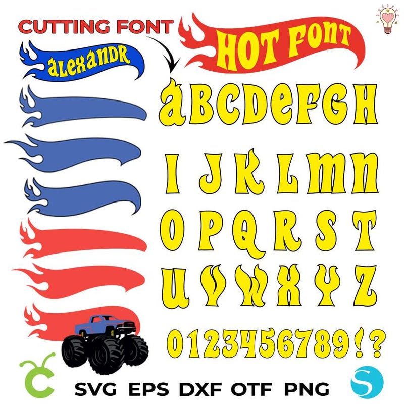 Hot Wheels Lettering Embroidery Hot Wheels - Etsy