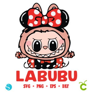 La bu bu Svg, La bu bu Png, Kawaii Monsters Cliparts, La bu bu Cricut, La-bu-bu Design, La_bu_bu Character Designs, La bu bu Sublimation
