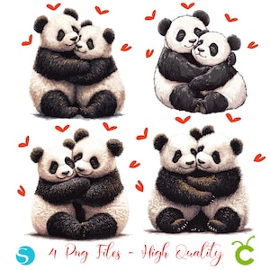 Panda Png, Panda image, High Quality, Panda Décor, Cute Panda Clipart Png, Panda Silhouette, Panda poster, Baby shirt Diy Panda Sublimation