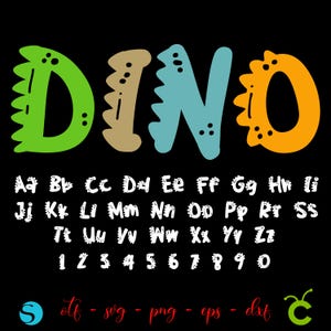 Dino font, Dinosaur Font SVG, Dinosaur letters SVG Dinosaur shirt svg, Dino SVG, Dinosaur Layered Font Svg Dinosaur Cricut Dino Letters svg